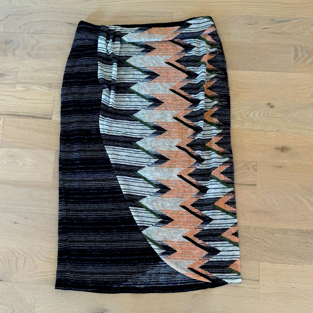 Maeve by Anthropologie faux wrap skirt